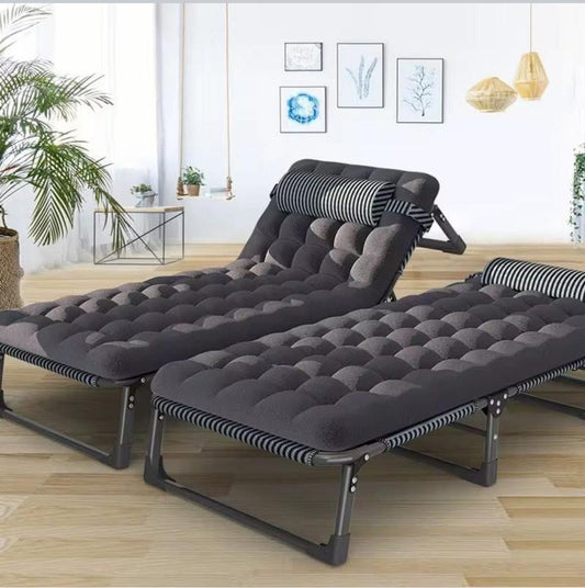 🛏️ Lit Pliant Confort Premium – Détente Assurée ! 🌟