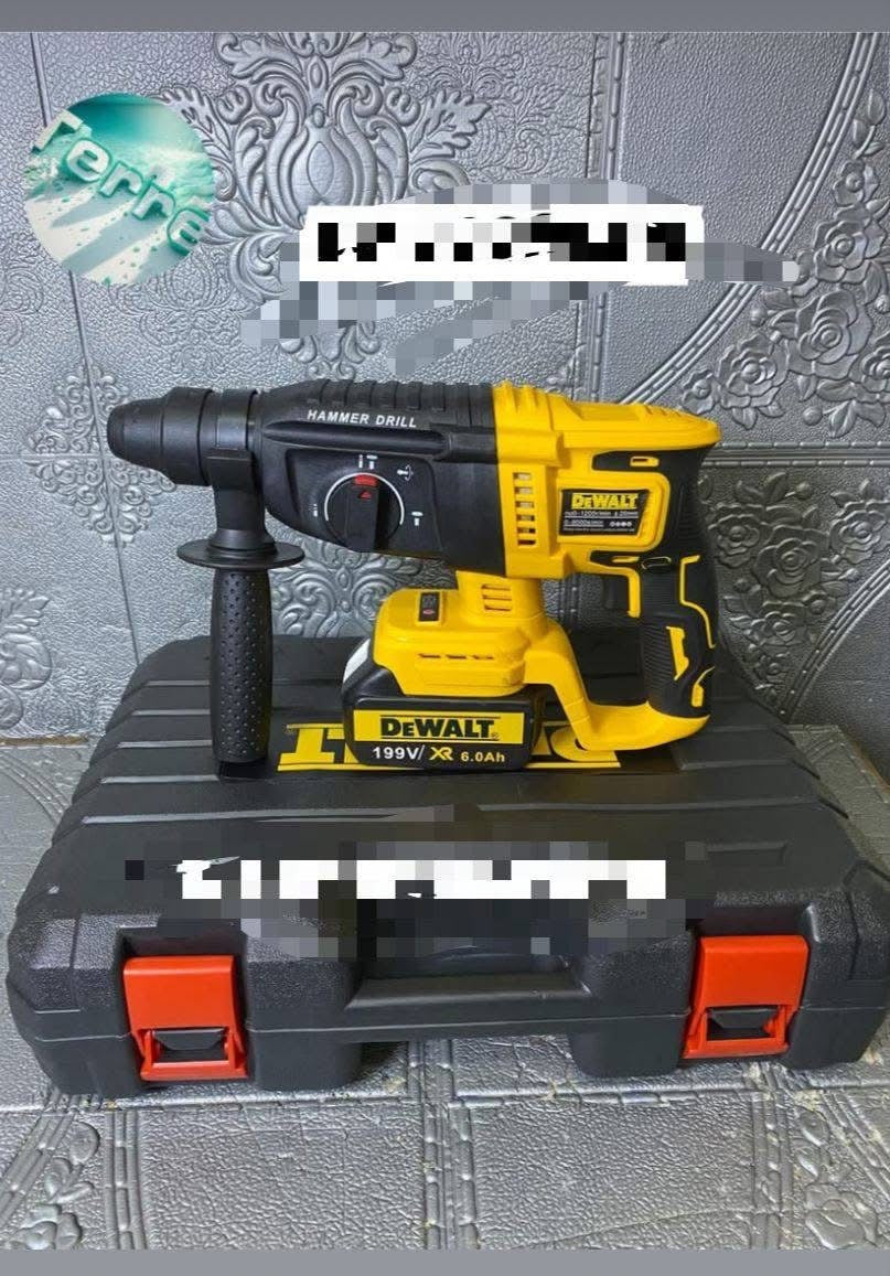 🔥 Perforateurs Sans Fil Makita & DEWALT – 199V de Puissance Professionnelle 🔥