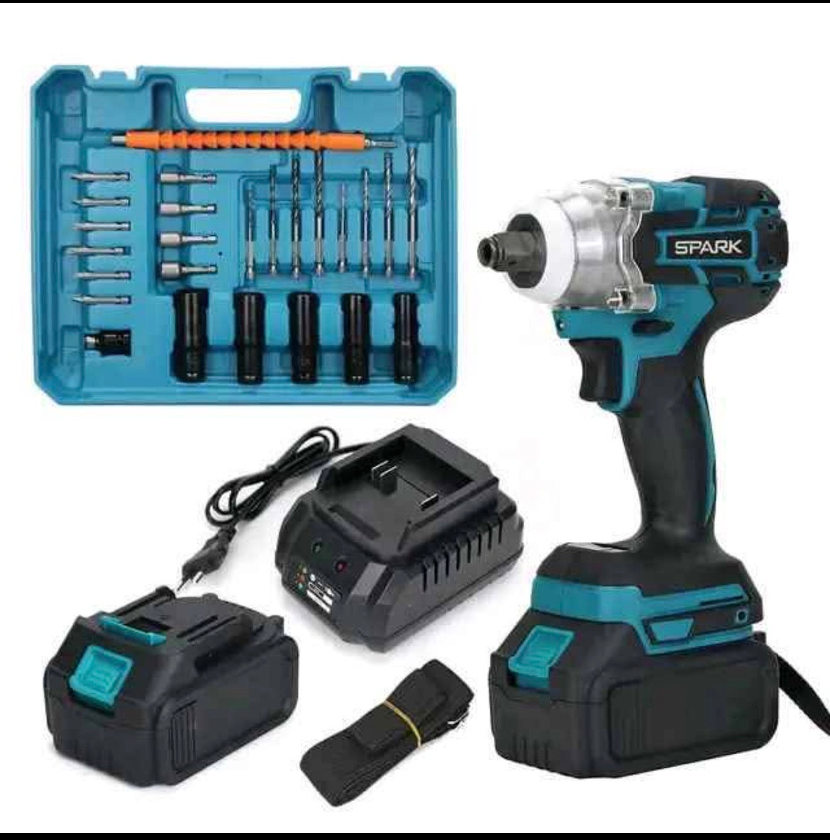 🔧 Perceuse Visseuse Électrique Sans Fil MAKITA 199V – Coffret Complet ⚡