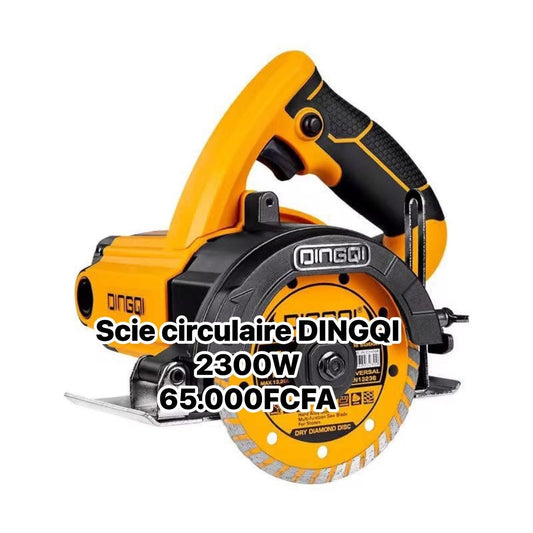 ⚡ Scie Circulaire Professionnelle DINGQI – 2300W de Puissance 💥