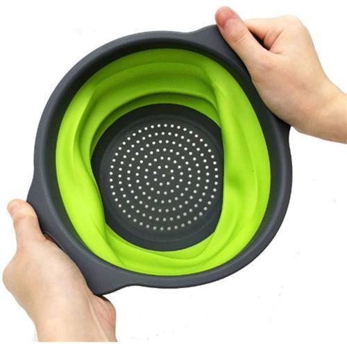 Passoire pliable en silicone ( ustensiles de cuisine)