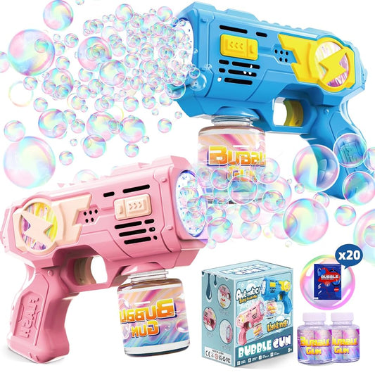 Pistolet à bulle lumineuse électrique pour enfants